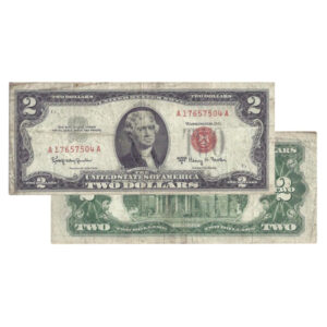 $2 - 1963 Red Seal FRN - Very Good