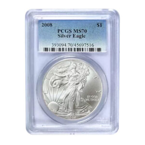 2008 $1 American Silver Eagle MS69 PCGS