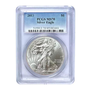2013 $1 American Silver Eagle MS69 PCGS