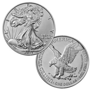 2021 $1 American Silver Eagle Brilliant Uncirculated Type 2