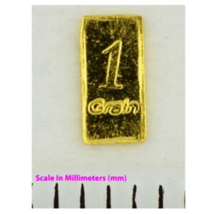 .999 Fine Gold One Grain Bar