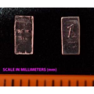 .999 Fine Platinum One Grain Bar