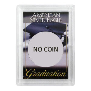 Silver American Eagle HEH Holder - Graduation Design No Coin