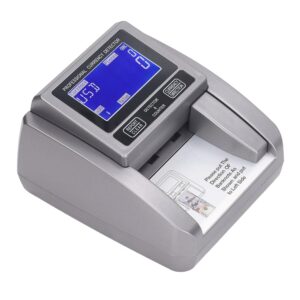 Garosa Money Counter Machine, Counterfeit Detection Small Commercial Handheld Bill Counting Machine Multiple Modes LED Display (US Plug AC100 to 240V 50 60HZ)