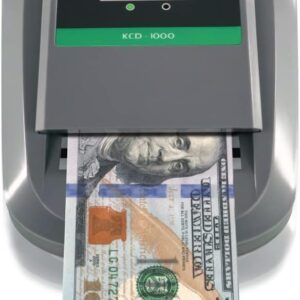 Kolibri KCD-1000 4-Way Orientation Portable Fake Currency Reader and Counterfeit Bill Detector with UM, Magnetic, Infrared Counterfeit Money Detector, Easy Pass/Fail Indicator...